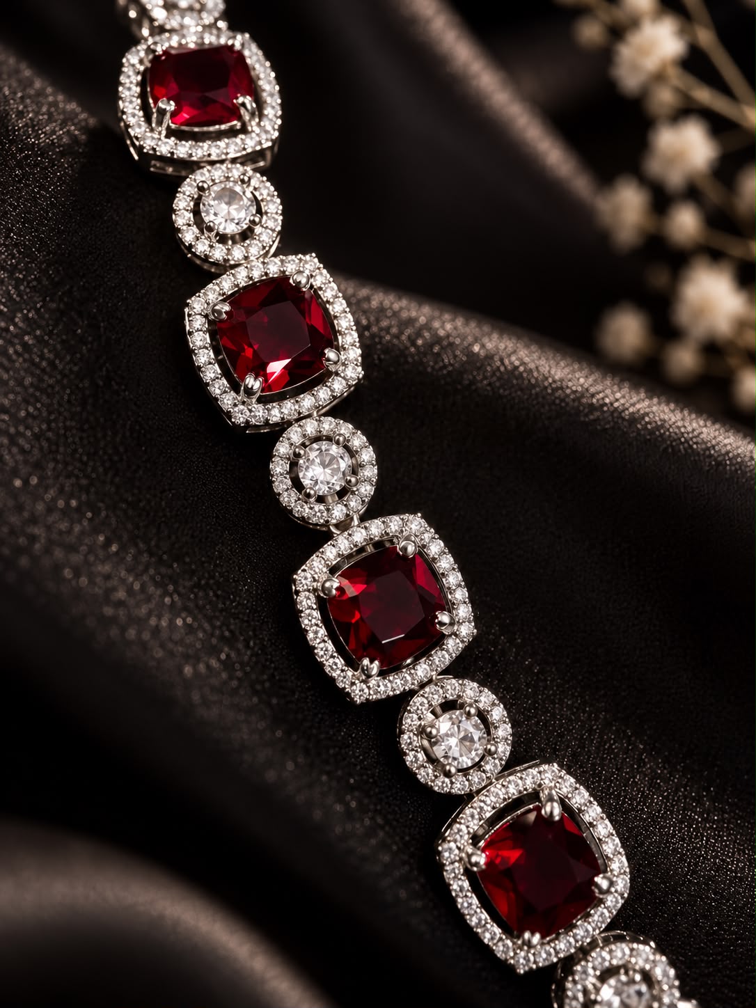 The Ruby Radiance Bracelet, view 3