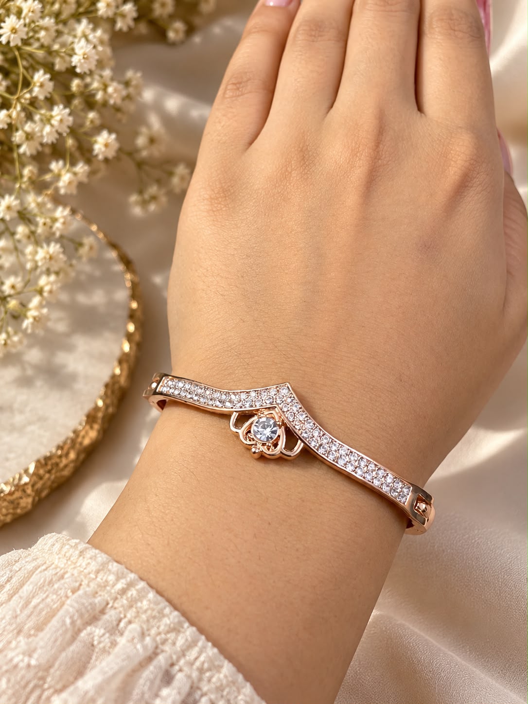 The Rose Halo Bracelet, view 4