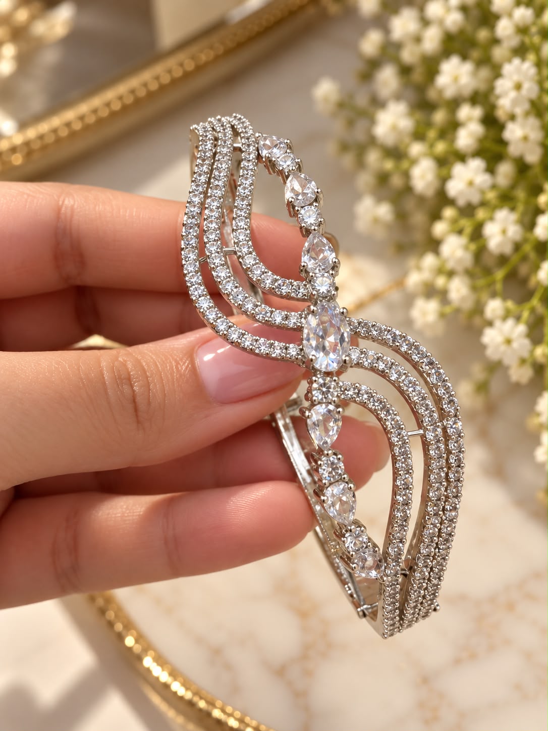 The Infinity Grace Bracelet, view 1