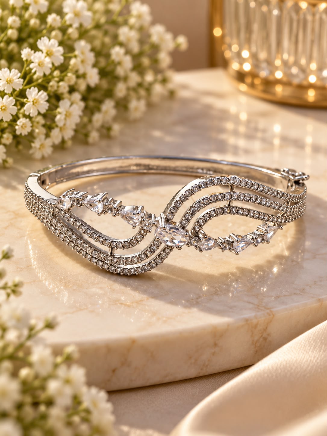 The Infinity Grace Bracelet, view 2