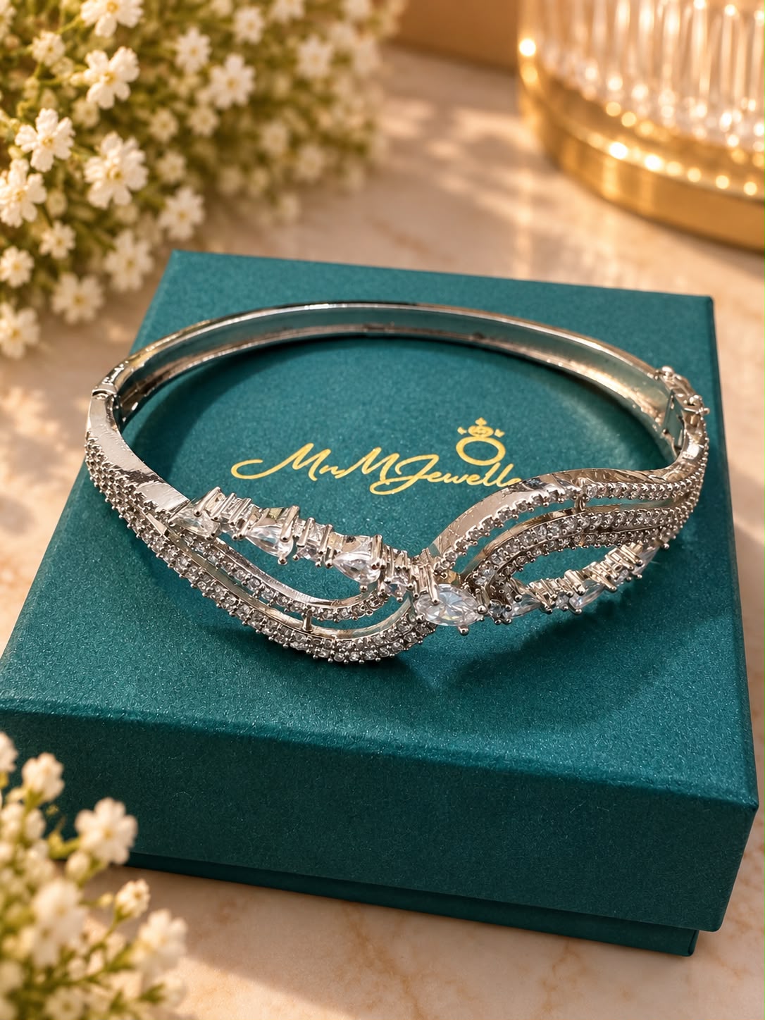The Infinity Grace Bracelet, view 3