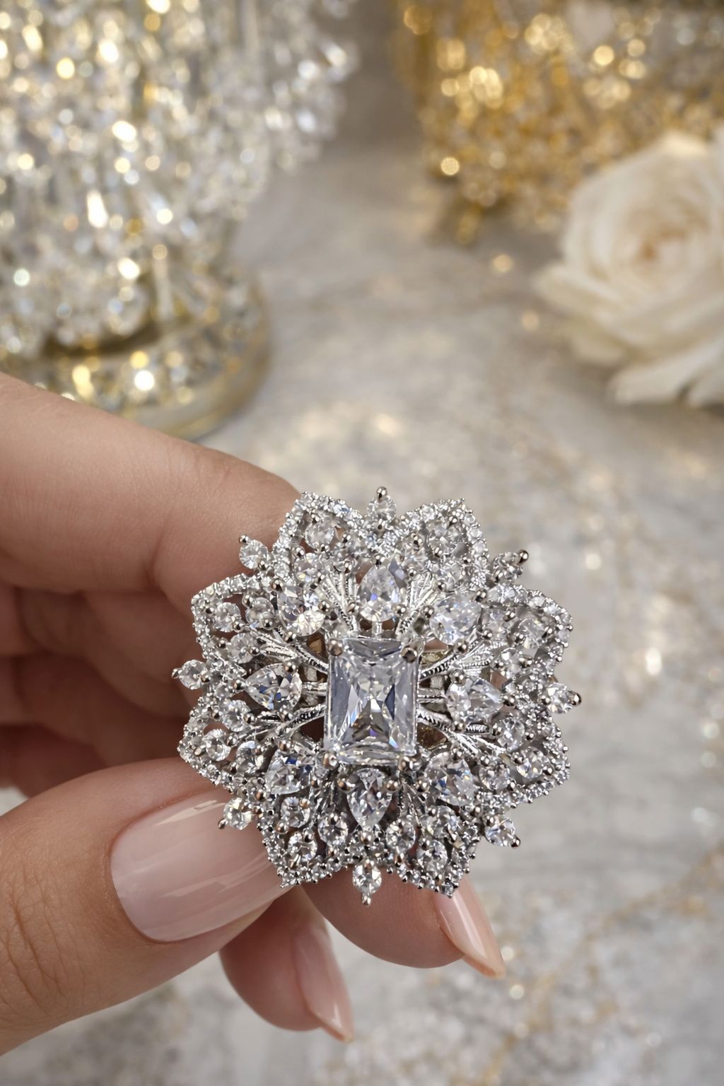 Royal Garden, Crystal White, view 2