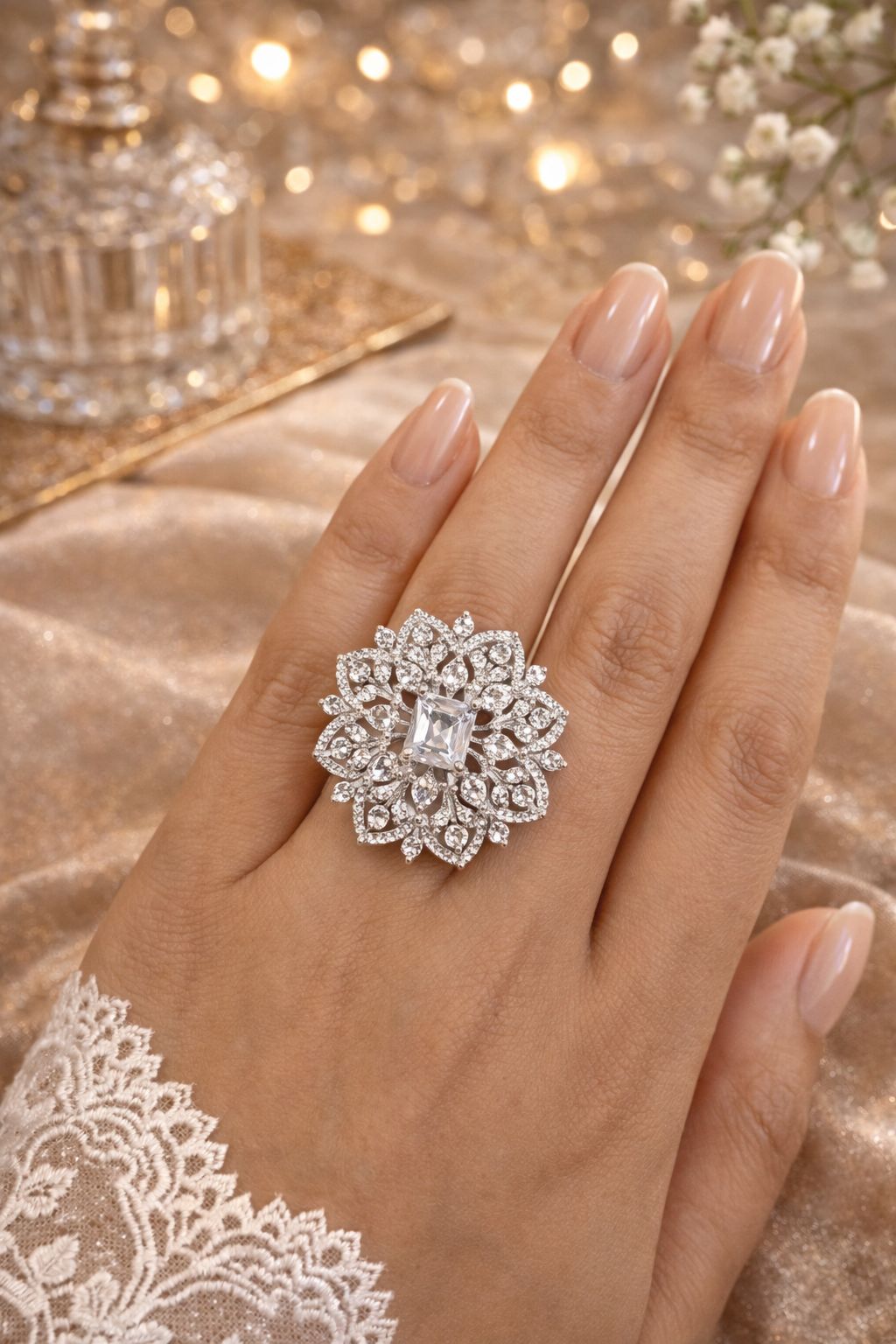 Royal Garden, Crystal White, view 3