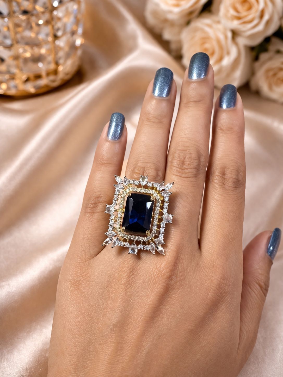 Valentina, Sapphire Blue, view 2
