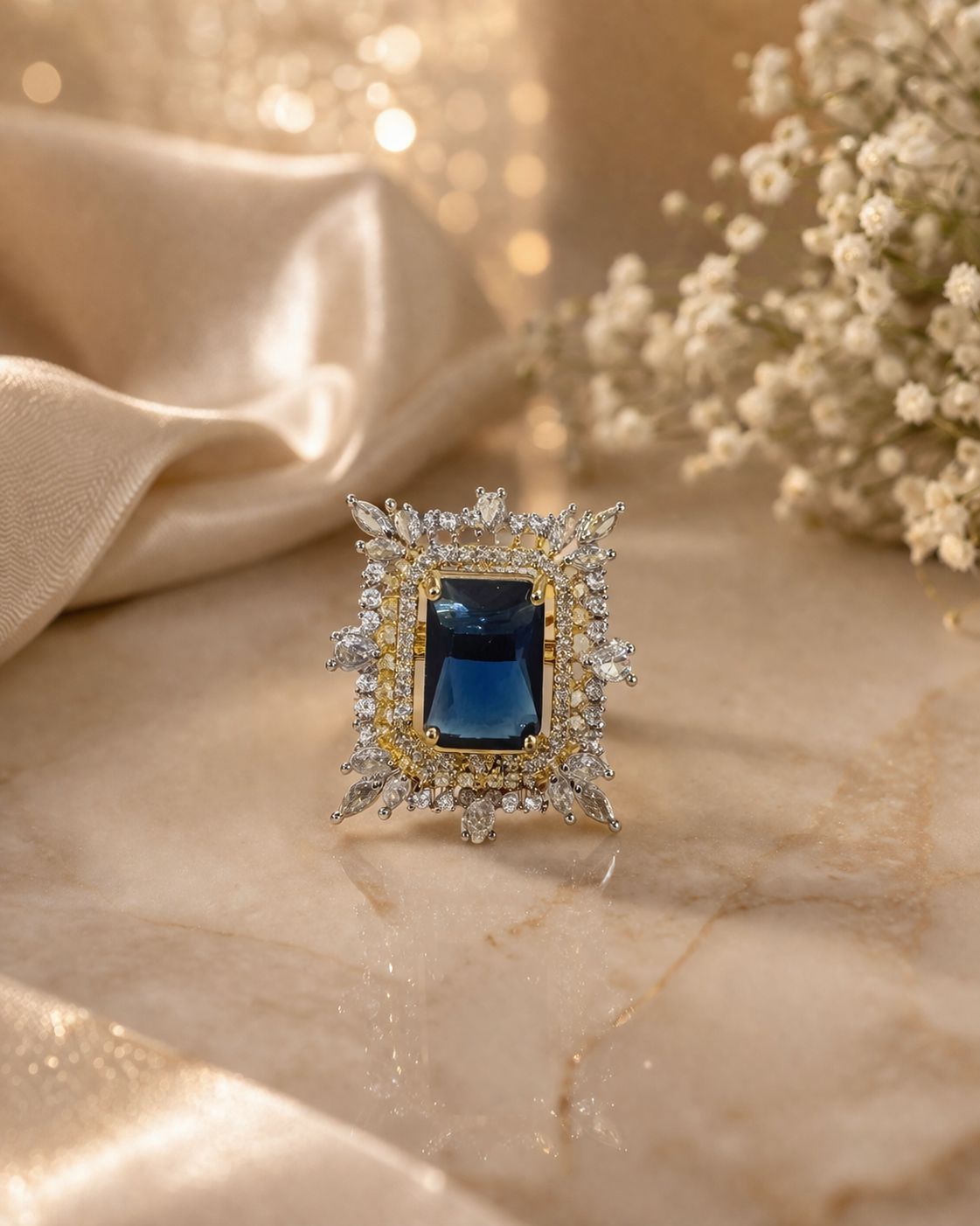 Valentina, Sapphire Blue, view 3