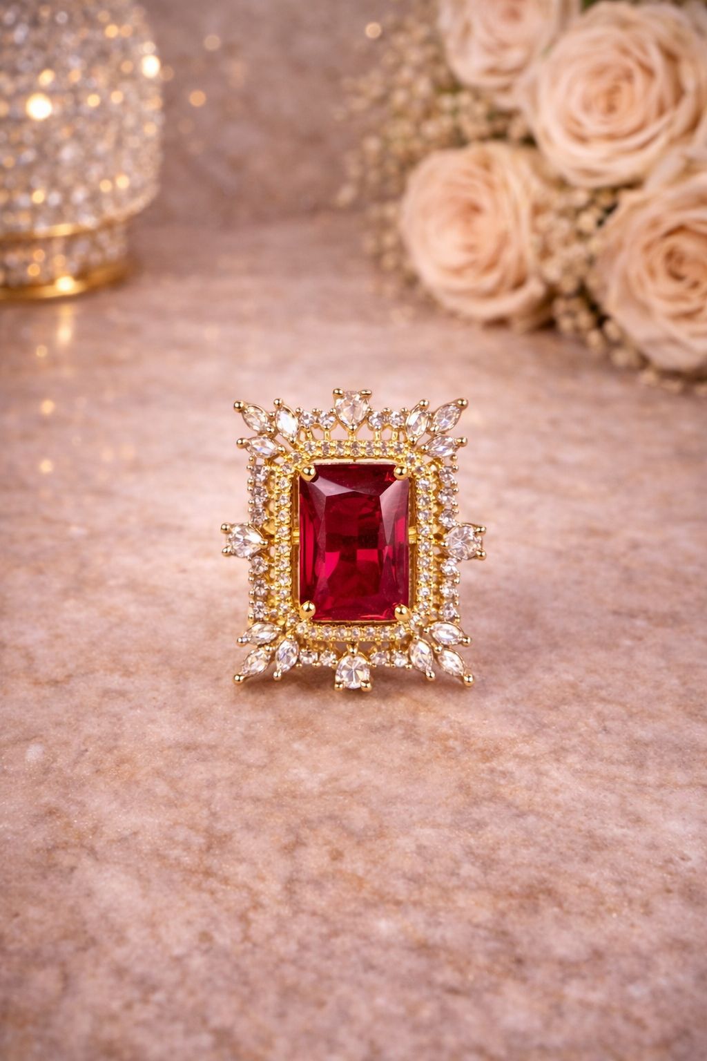 Valentina, Ruby Red, view 3